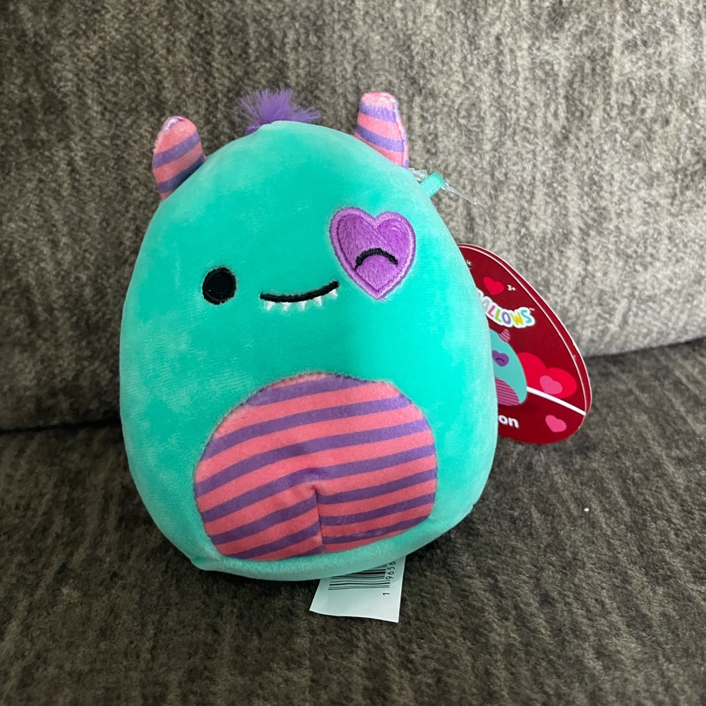 5” Leon the monster Squishmallow